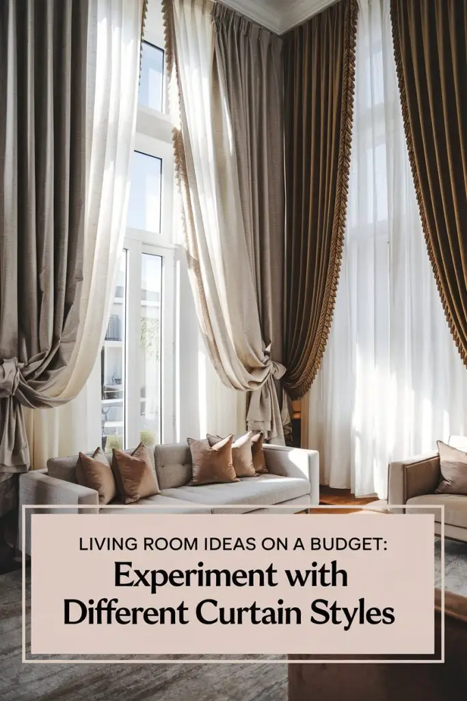 Experiment with Different Curtain Styles