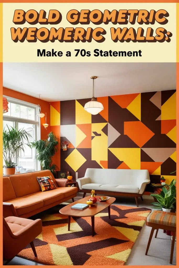 Go Bold with Geometric Wallpaper