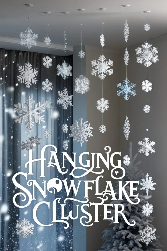 Hanging Snowflake Cluster