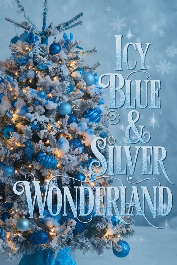 Icy Blue and Silver Wonderland