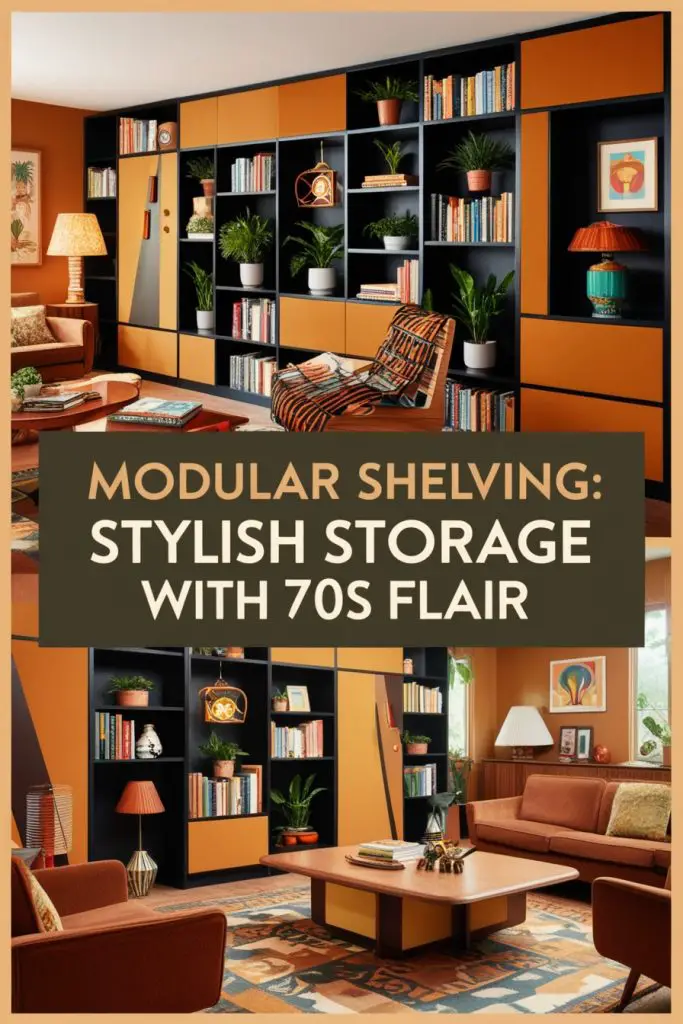 Incorporate Bold, Modular Shelving