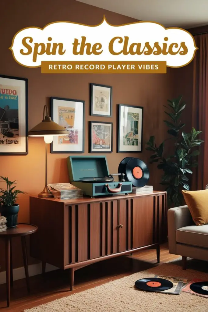 Invest in a Retro Record Player Setup