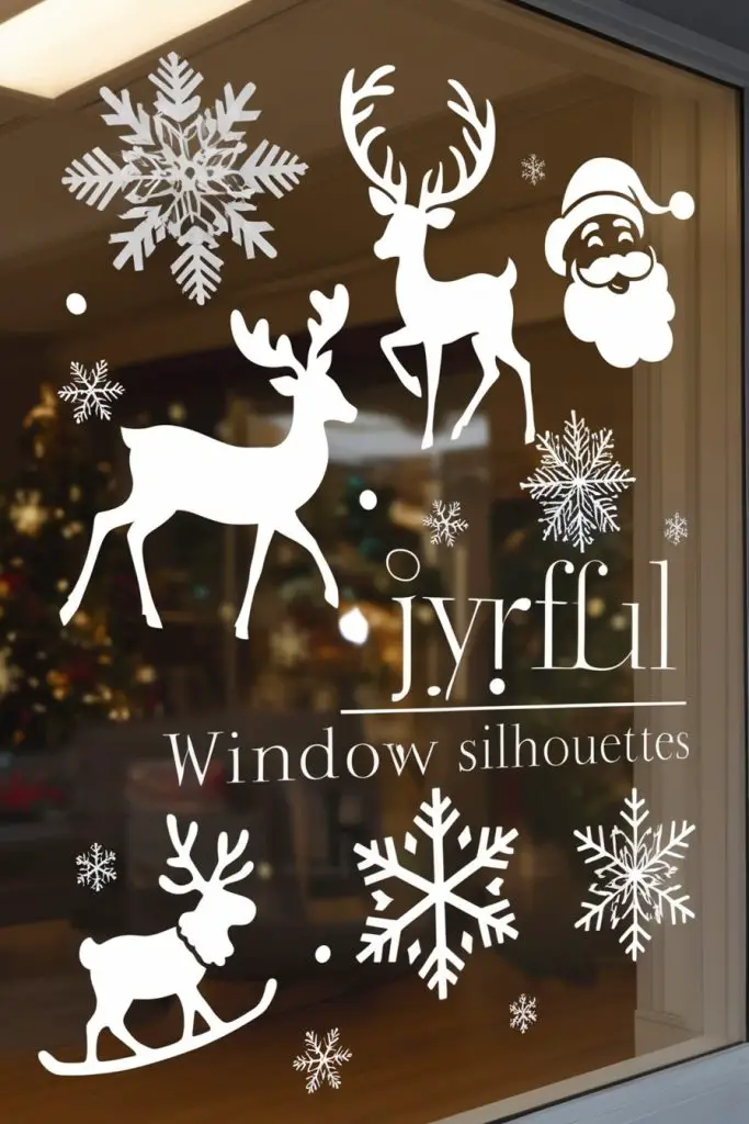 Joyful Window Silhouettes