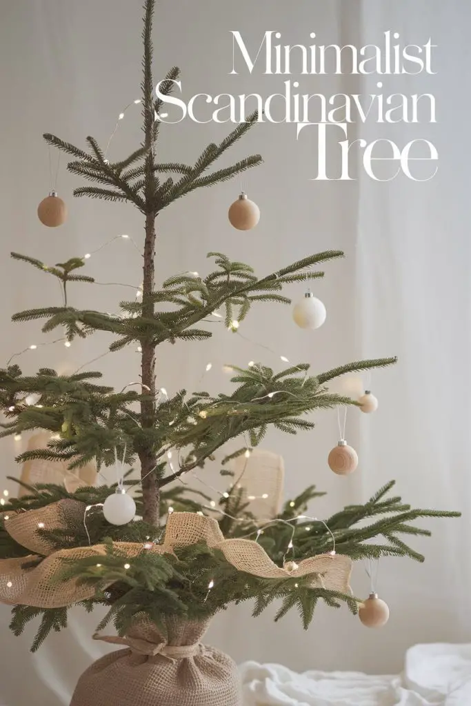 Minimalist Scandinavian Tree