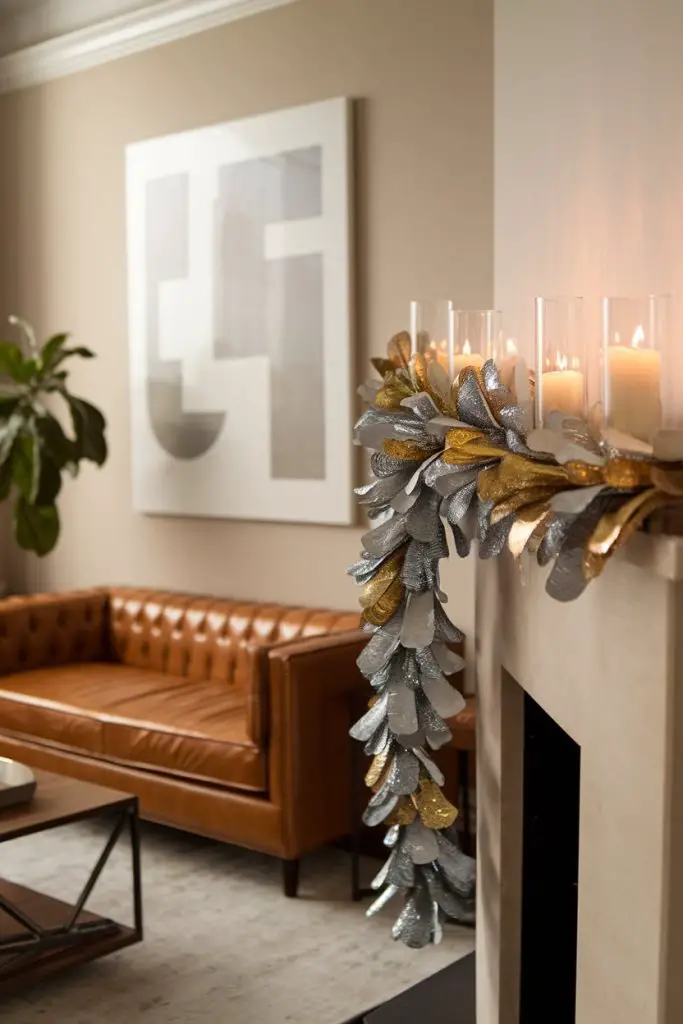 Modern Metallic Garland