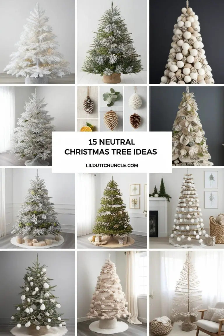 Neutral Christmas Tree Ideas