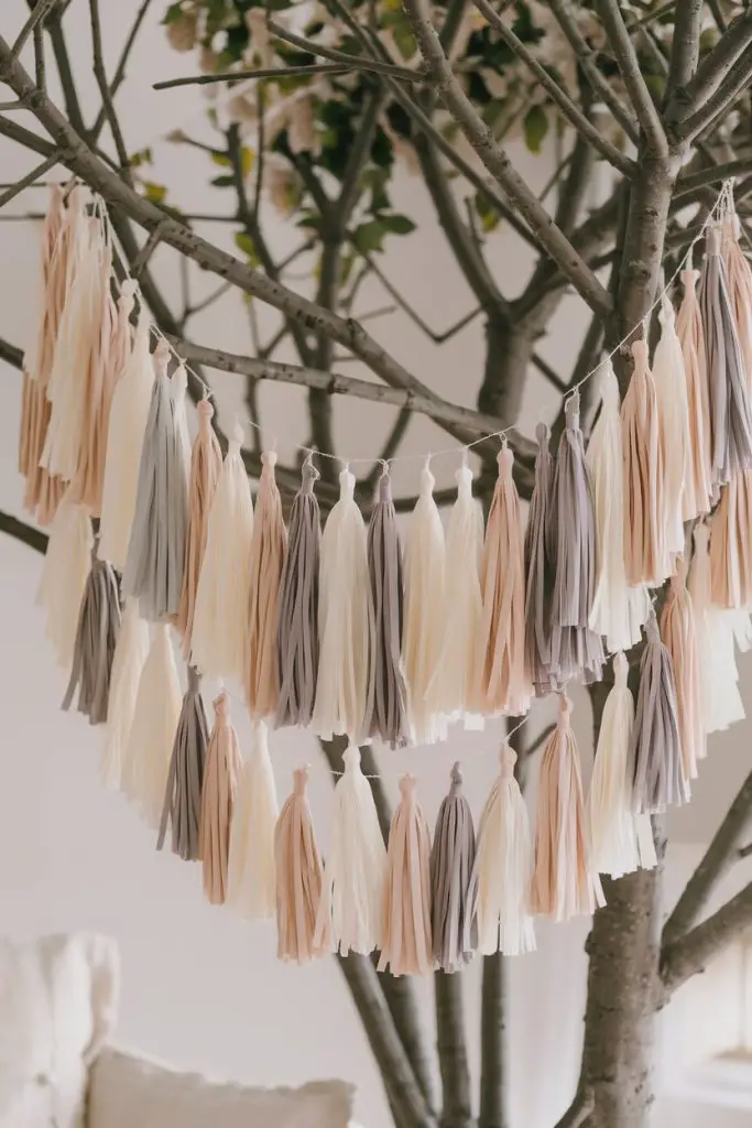 Neutral Tassel Garland