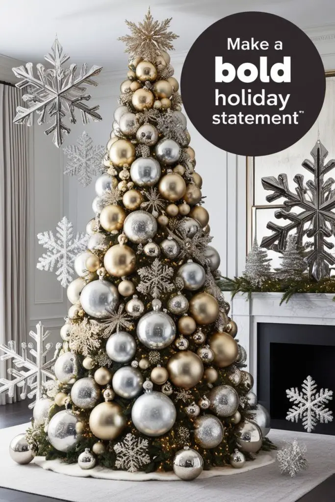 Oversized Ornaments for Bold Impact