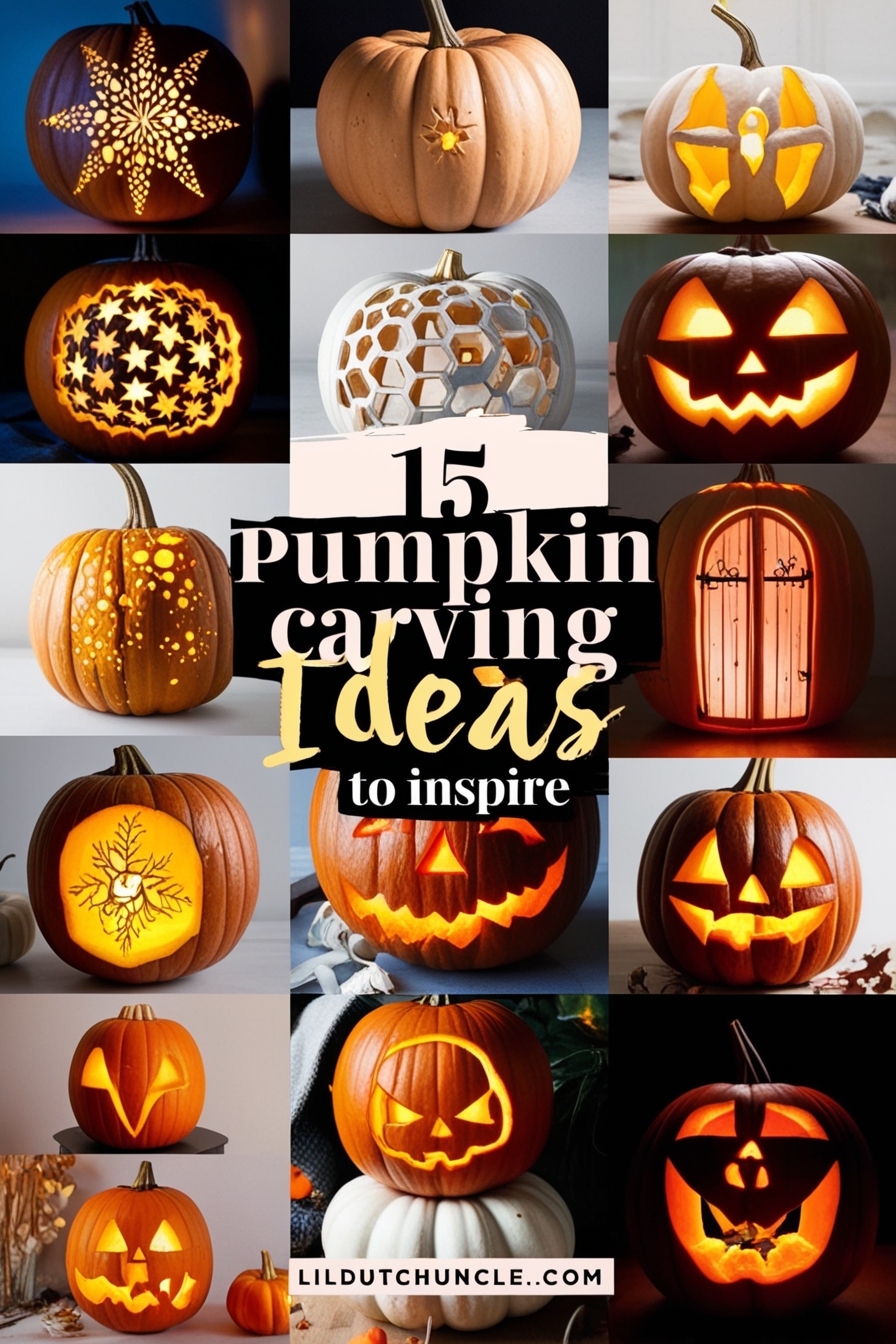 15 Fresh Pumpkin Carving Ideas for a Standout Halloween