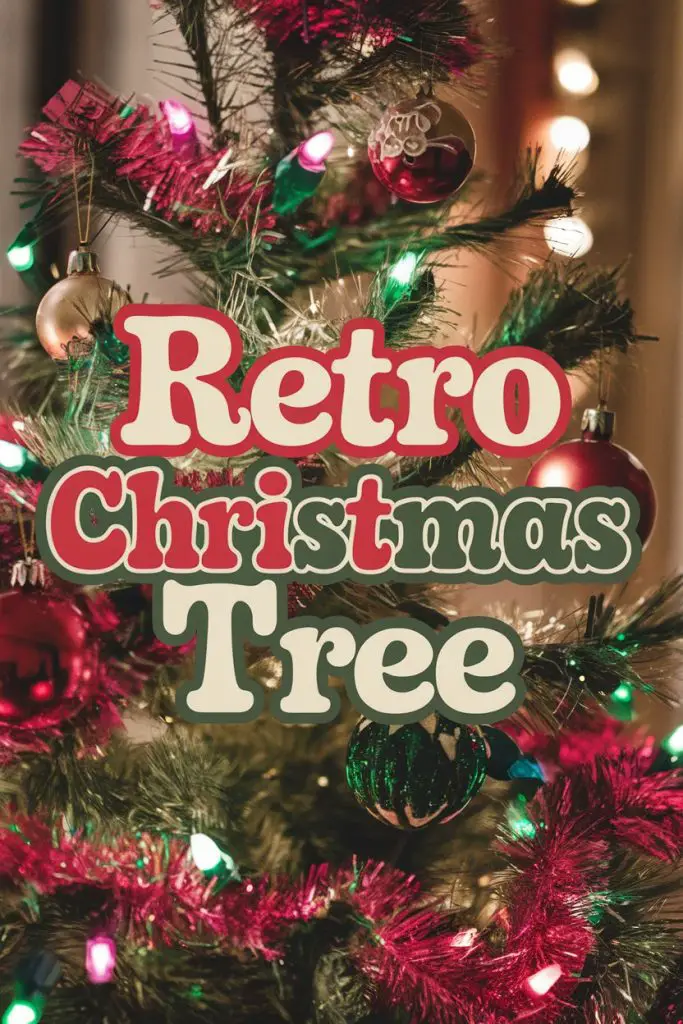 Retro Christmas Tree