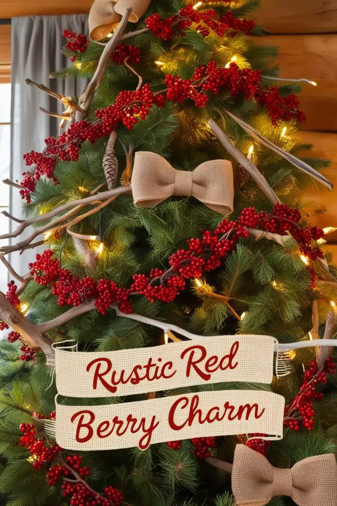 Rustic Red Berry Charm