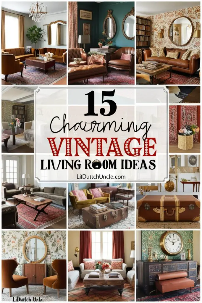 Vintage Living Room Ideas 