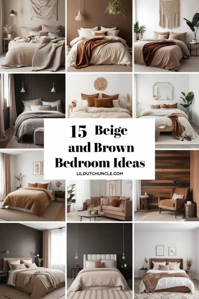 15 Beige and Brown Bedroom Ideas 