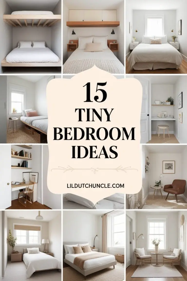 15 Tiny Bedroom Ideas