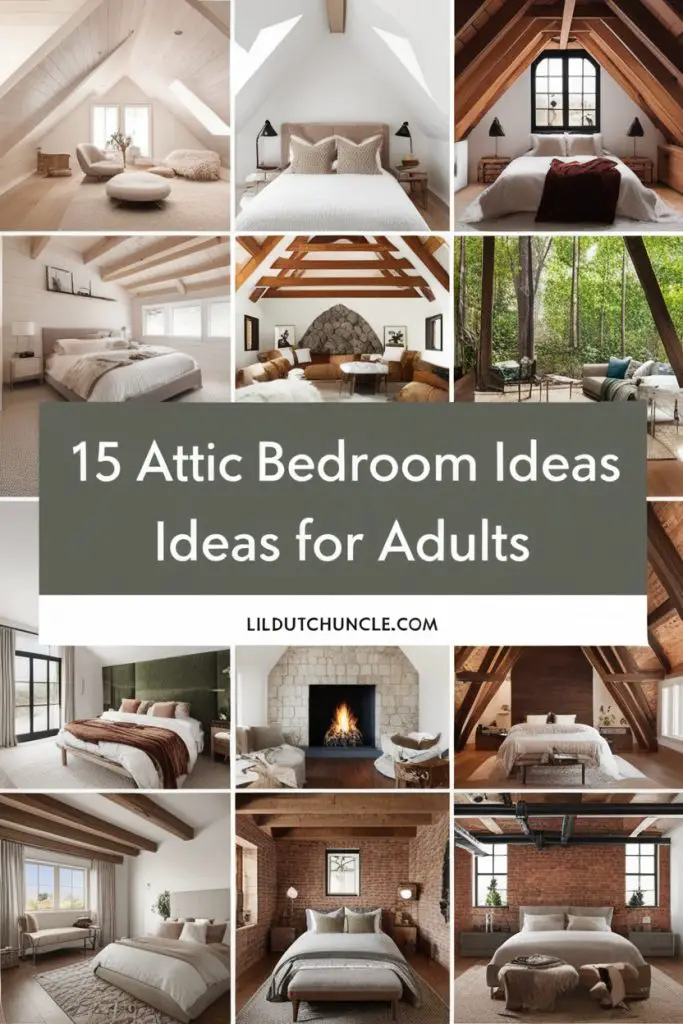 Attic Bedroom Ideas for Adults 