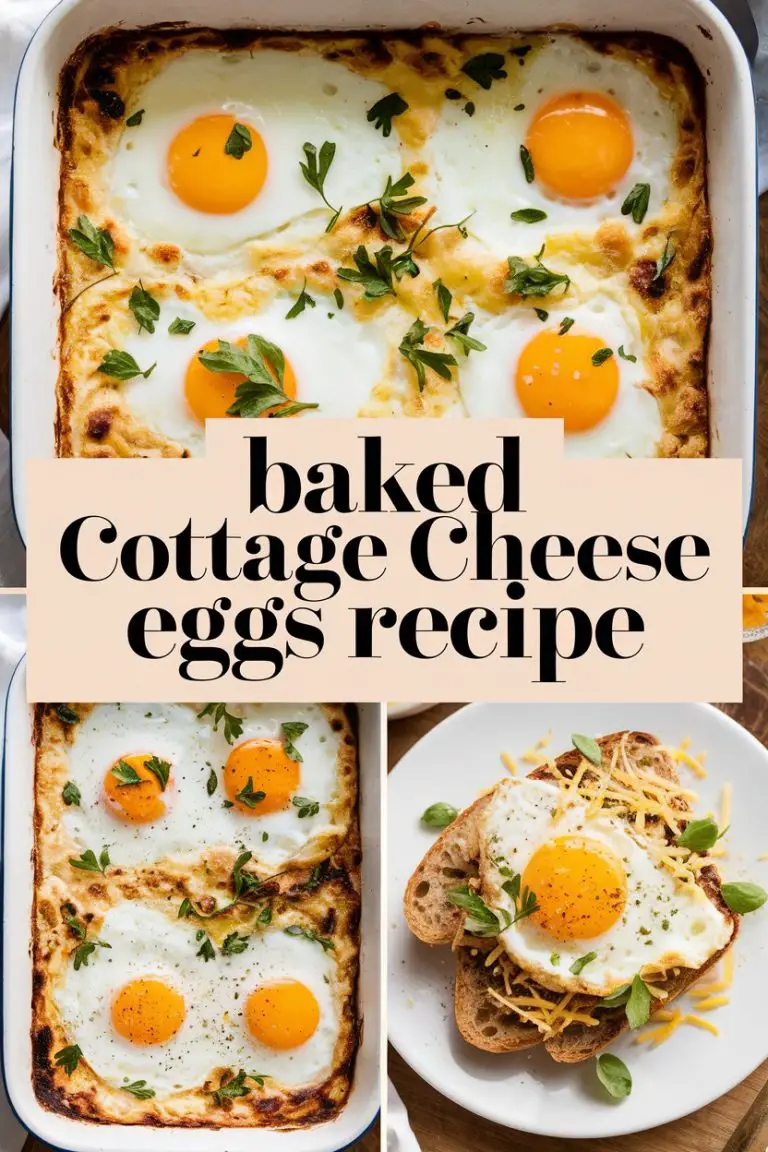 Baked Cottage Cheese Eggs Recipe