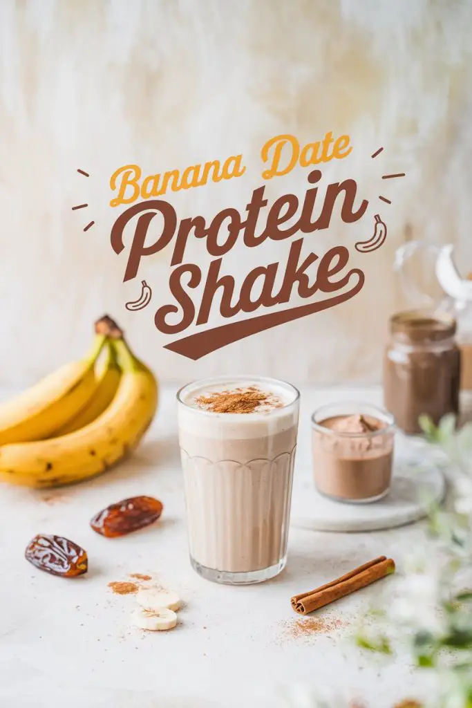 Banana Date Protein Shake