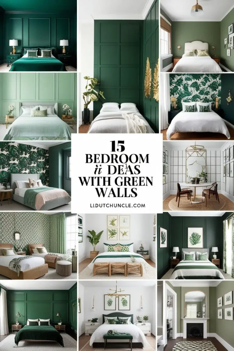 Bedroom Ideas With Green Walls