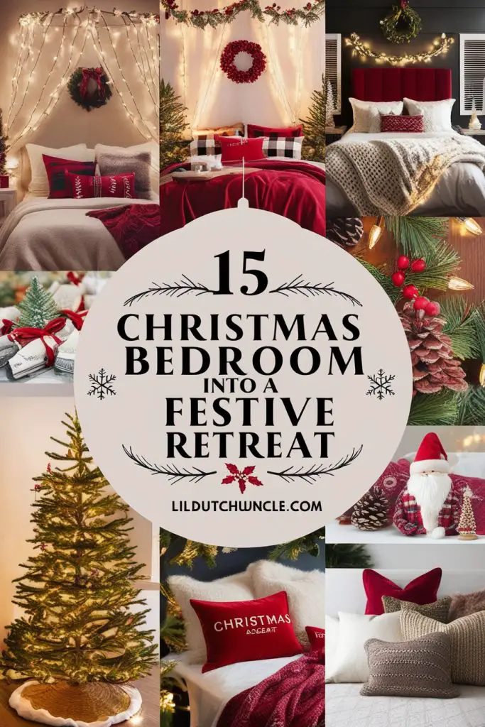 Christmas Bedroom Aesthetic Ideas 