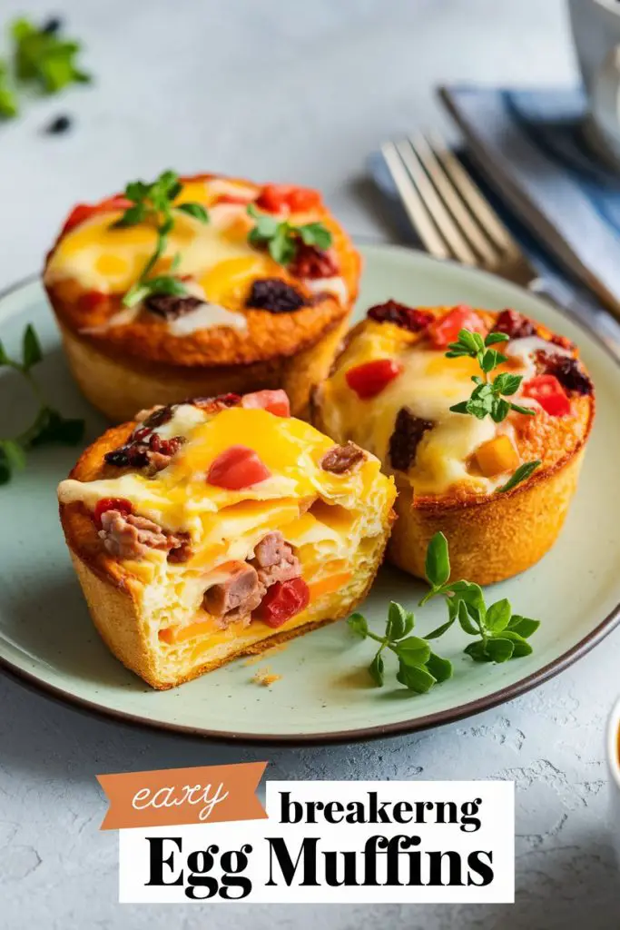 Easy Breakfast Egg Muffins 