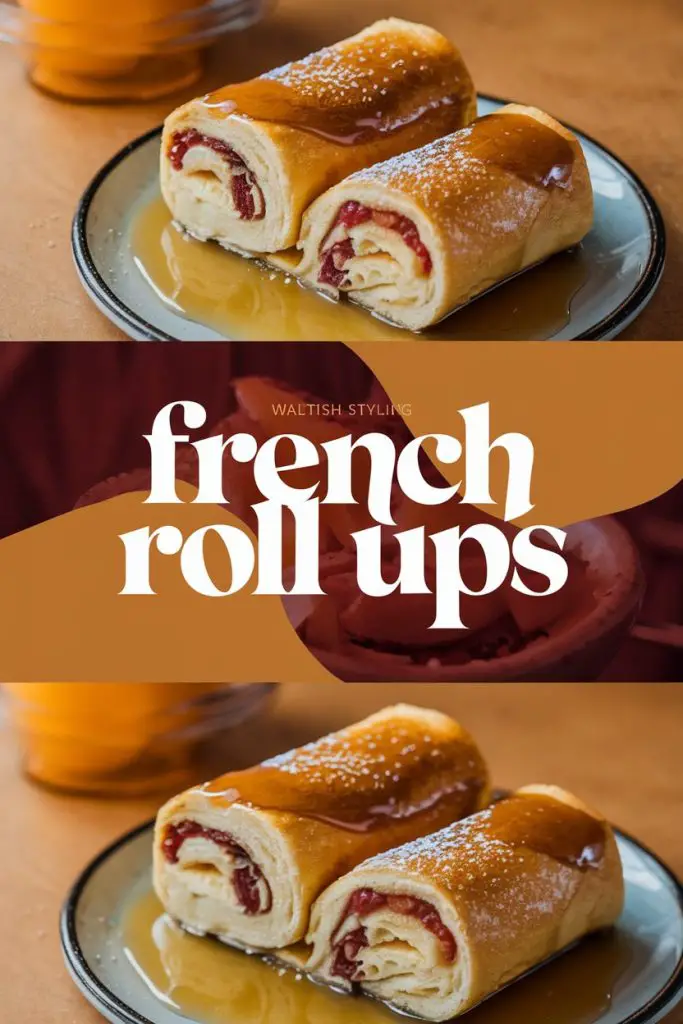 French Toast Roll Ups 