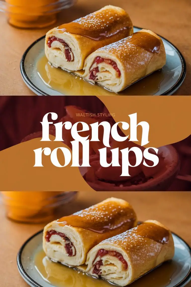 French Toast Roll Ups