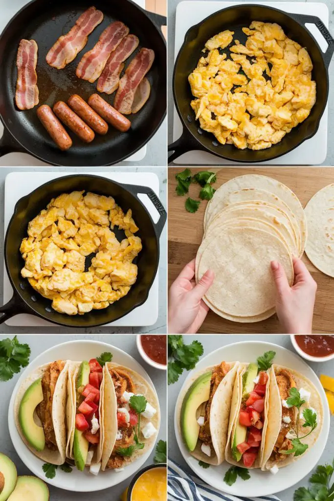 How To Make Breakfast Tacos