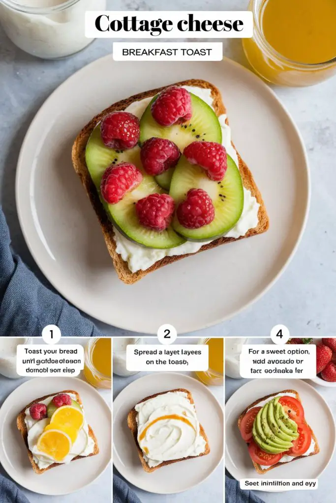 How To Make Cottage Cheese Breakfast Toast 