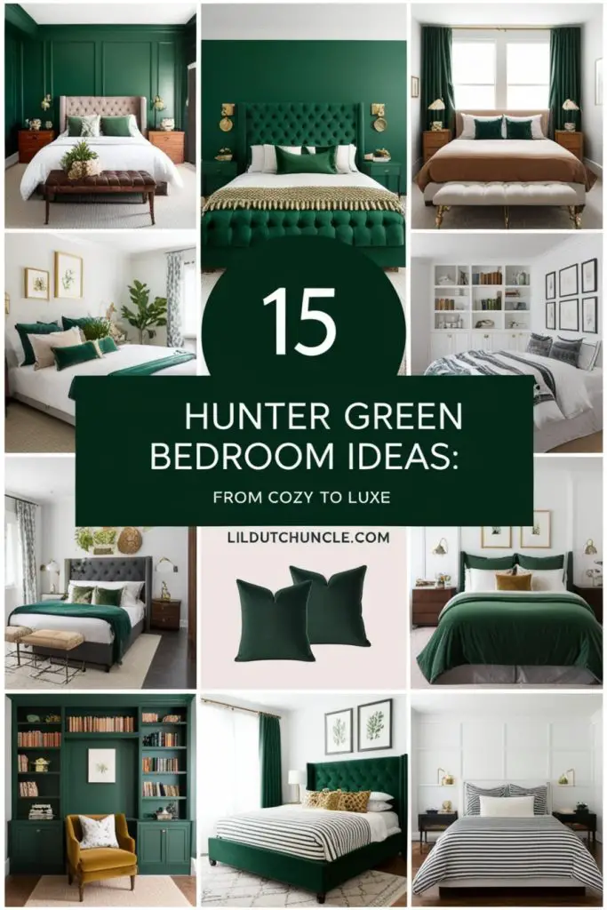 Hunter Green Bedroom Ideas