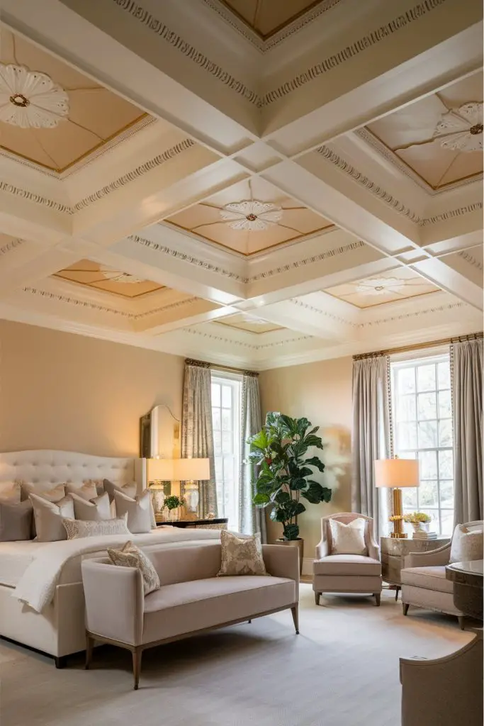 Layered Ceiling Treatments