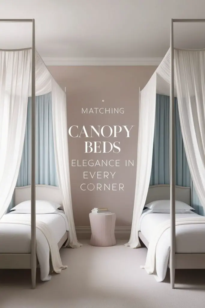 Matching Canopy Beds