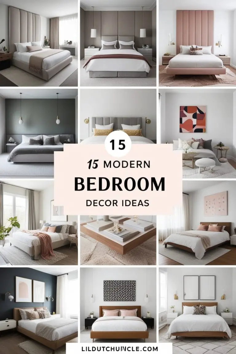 Modern Bedroom Decor Ideas