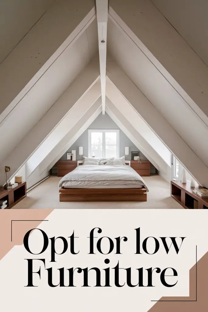 Opt for Low Furniture