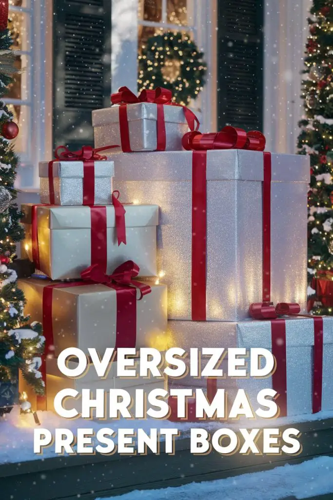 Oversized Christmas Present Boxes