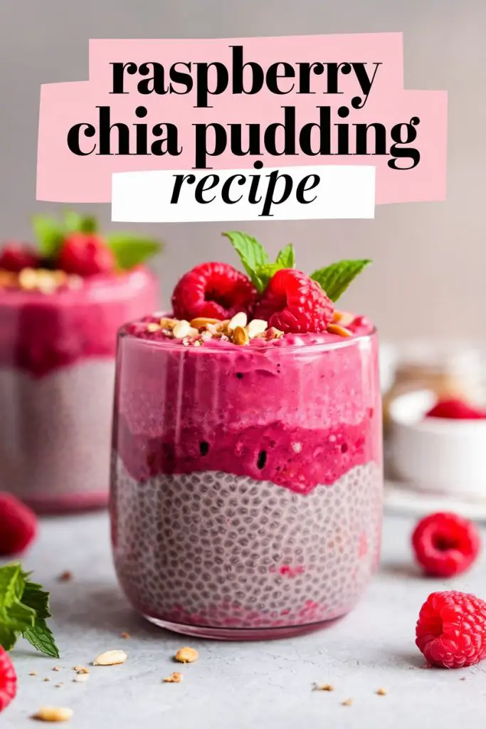 Raspberry Chia Pudding Recipe