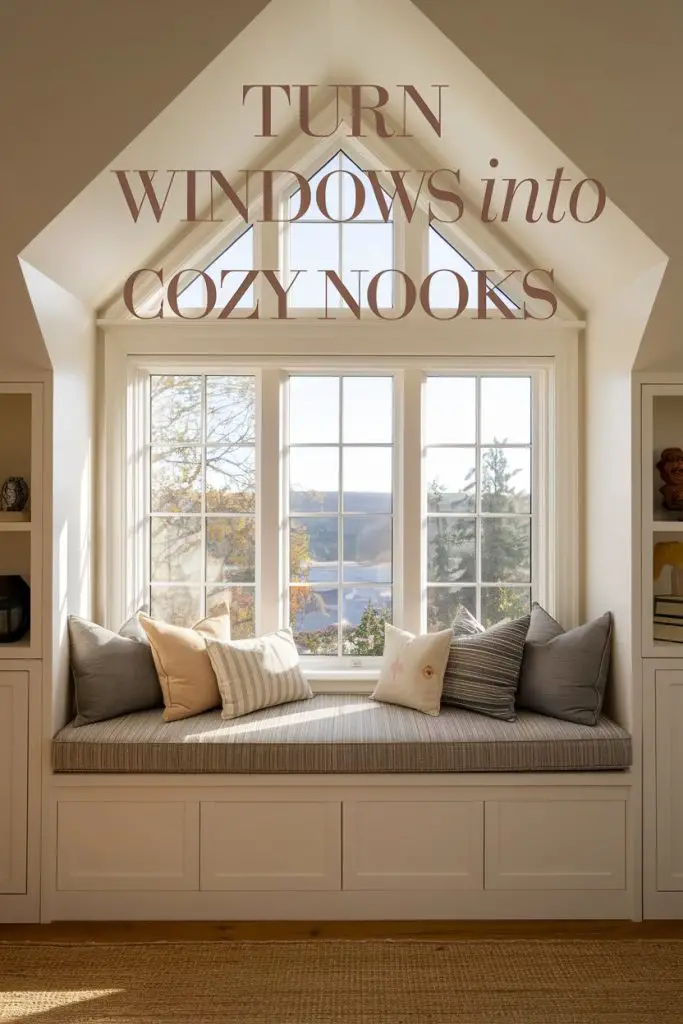 Turn Windows Into Cozy Nooks