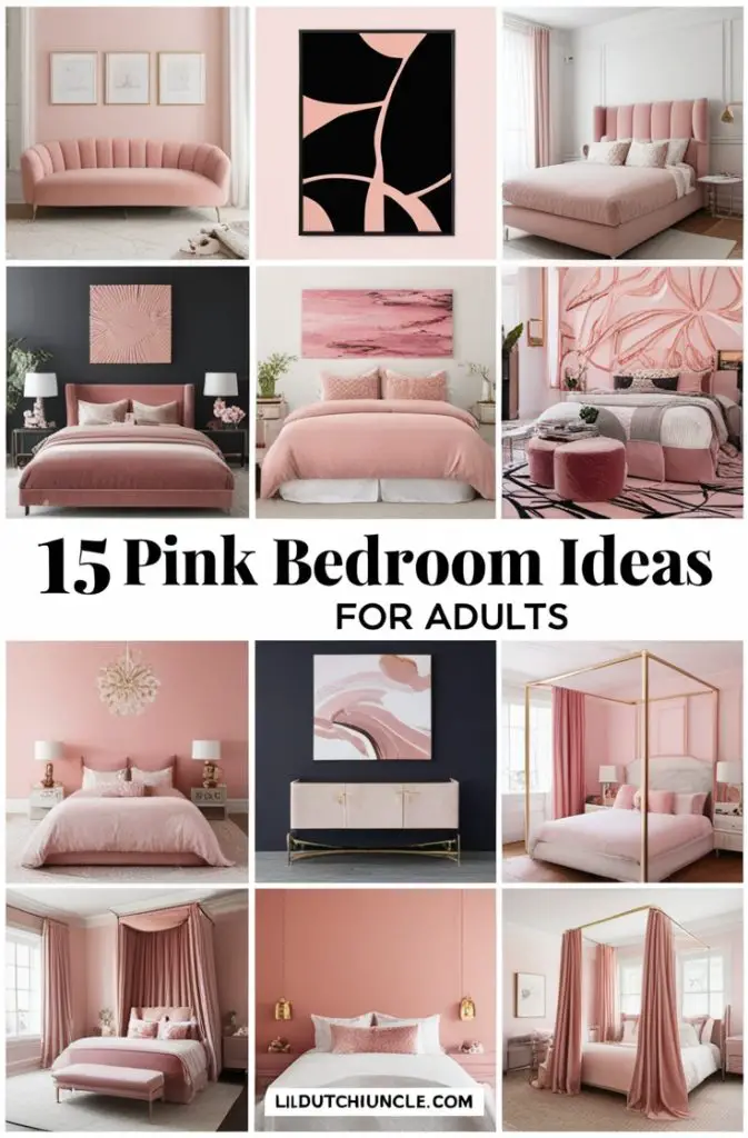 15 Pink Bedroom Ideas for Adults 