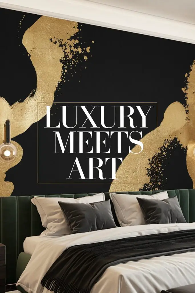 Black and Gold Wall Art