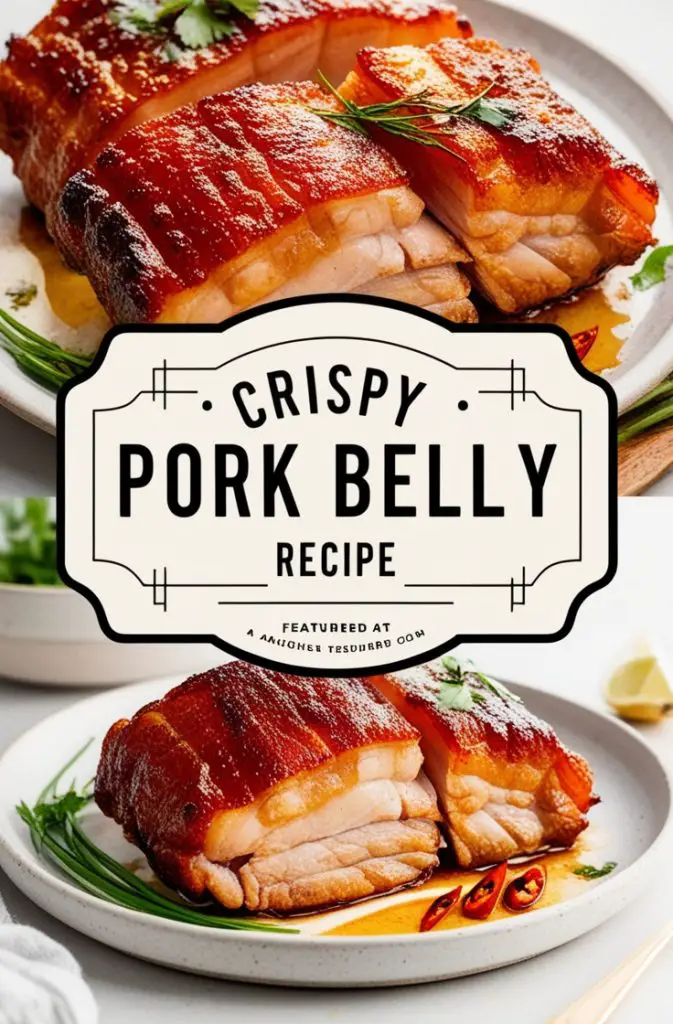 Crispy Pork Belly Recipe 