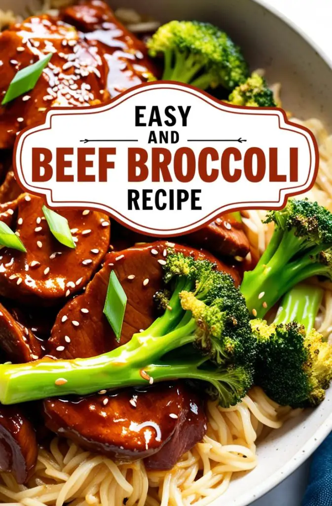 Easy Beef and Broccoli Recipe 