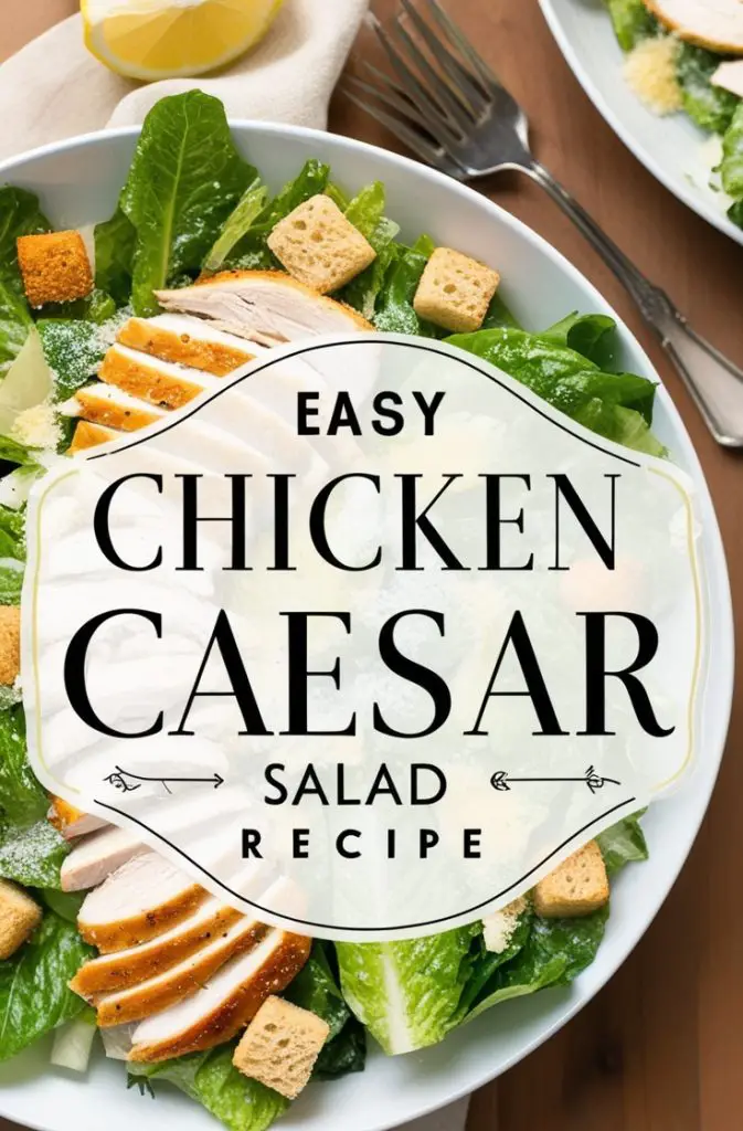 Easy Chicken Caesar Salad Recipe