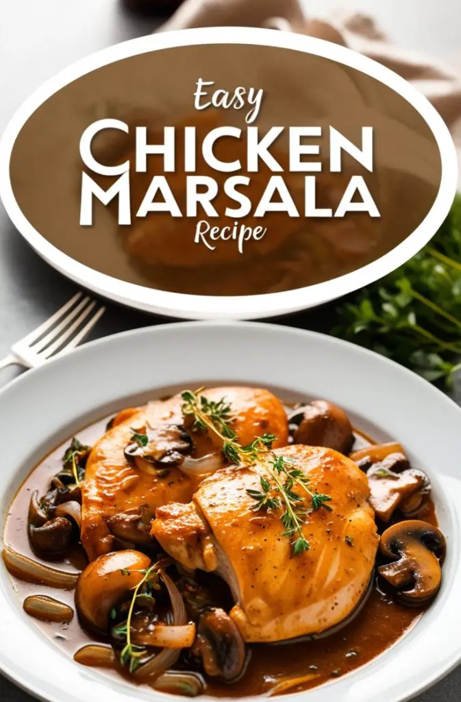 Easy Chicken Marsala Recipe 