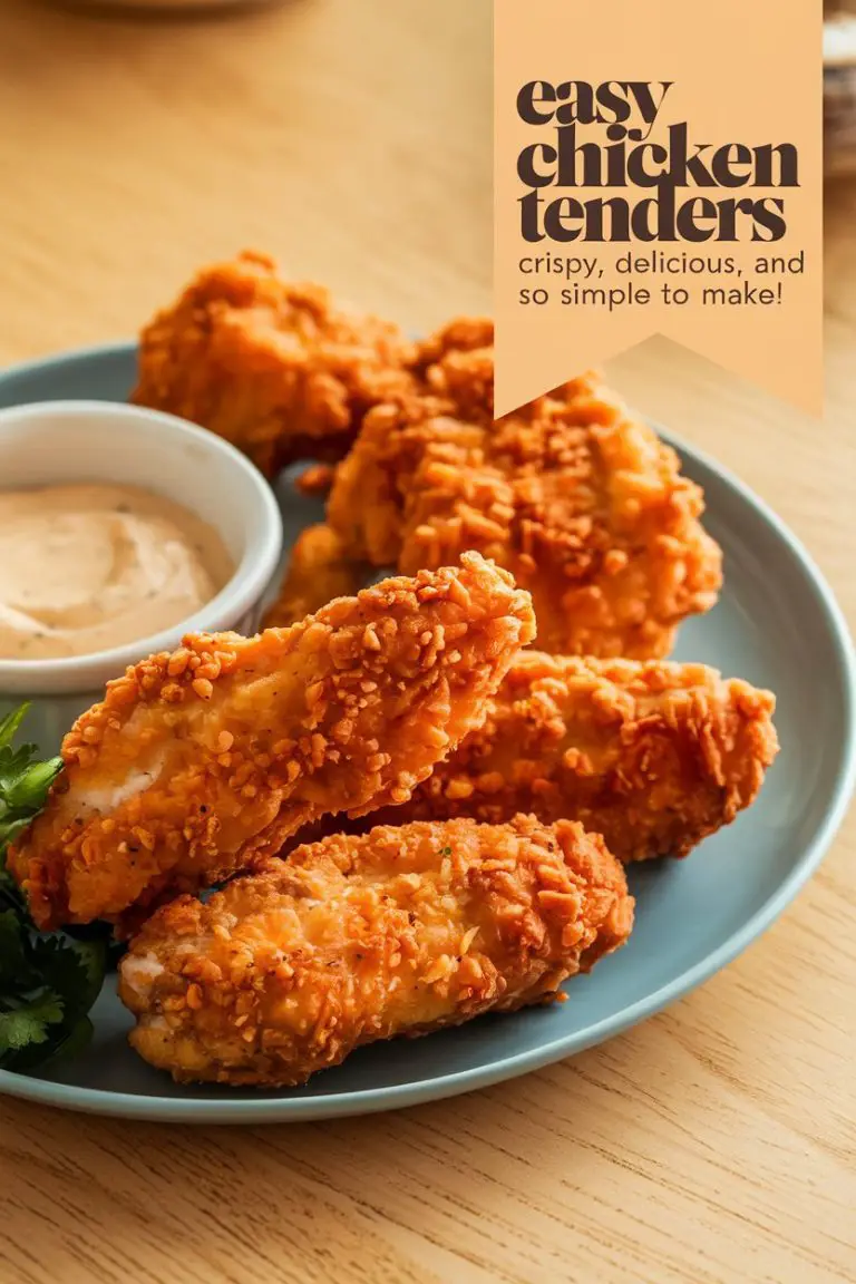 Easy Chicken Tenders Recipe