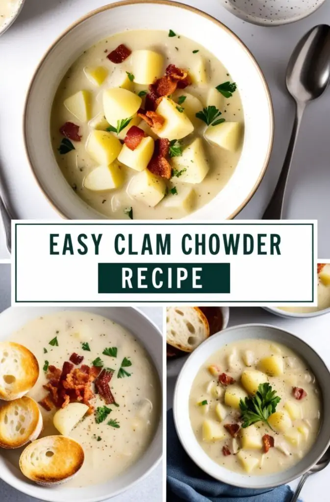 Easy Clam Chowder Recipe 