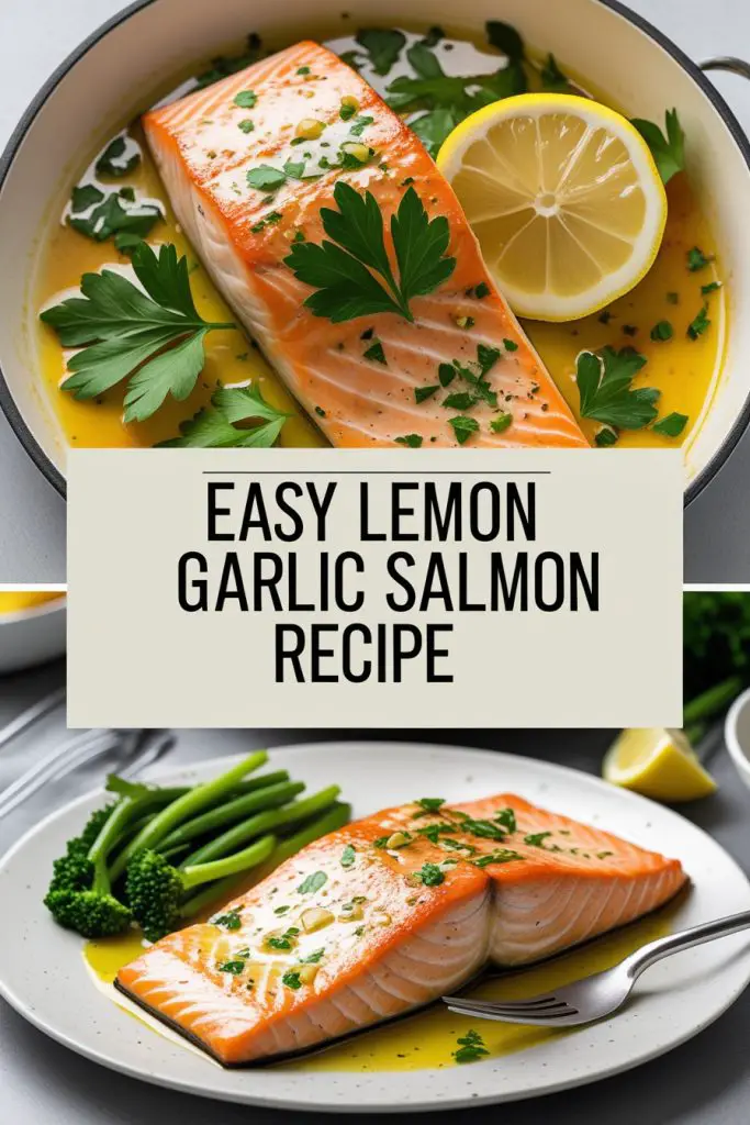 Easy Lemon Garlic Salmon Recipe 