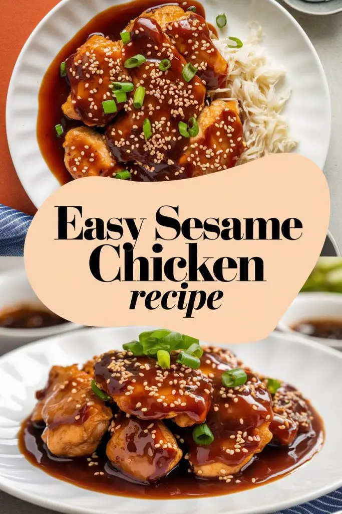 Easy Sesame Chicken Recipe 