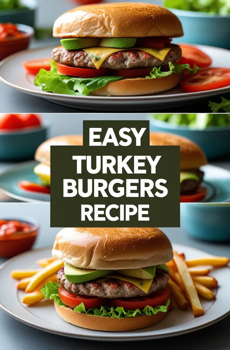 Easy Turkey Burgers Recipe