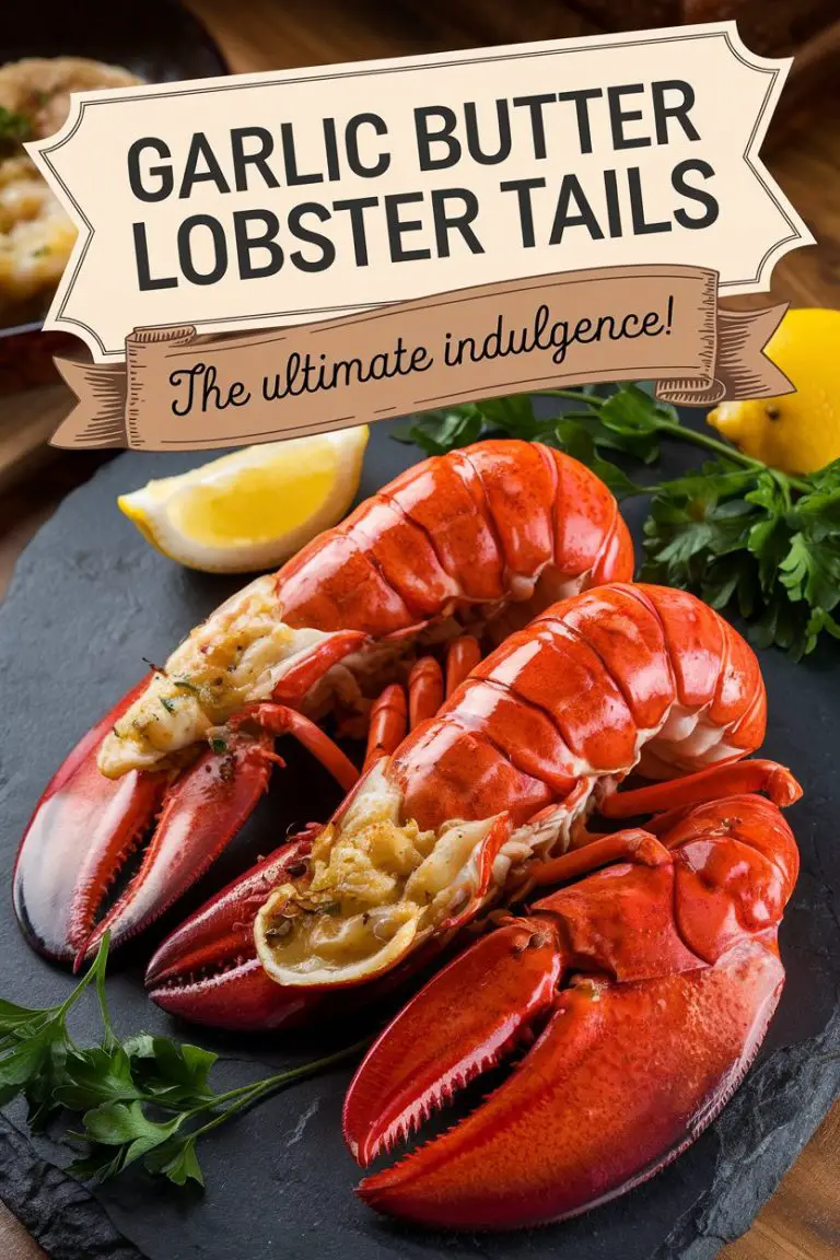 Garlic Butter Lobster Tails Recipe