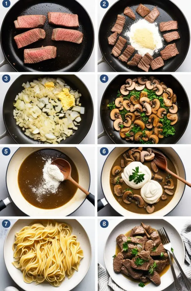 How To Make Classic Beef Stroganoff