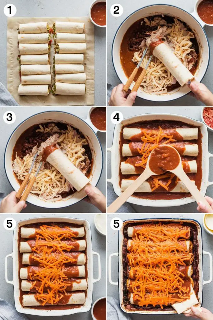 How To Make Easy Chicken Enchiladas